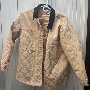 Topshop Oversized Quilted Jacket